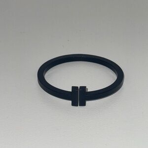 Black Tiffany T Bracelet